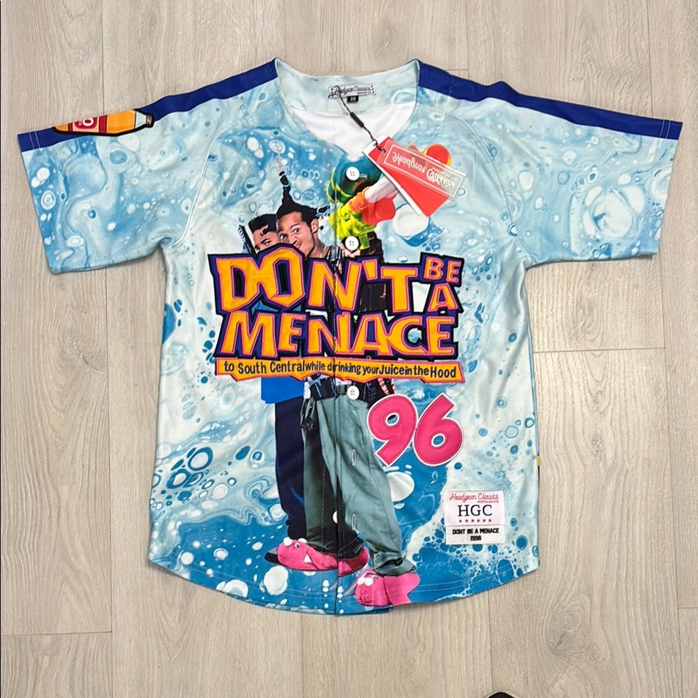 🔥BUNDLESALE Men's XS Wayans Brothers 1996 Don’t Be A Menace Graphic Jersey NWT